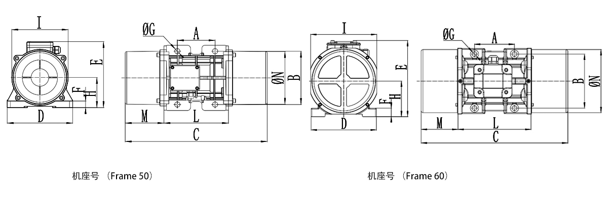 50、60機座